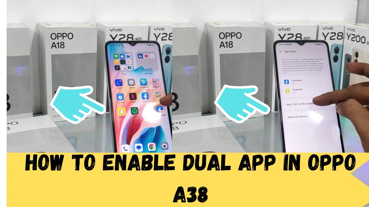 How to enable Dual app in OPPO A38/How to Enable Dual app in OPPO A18