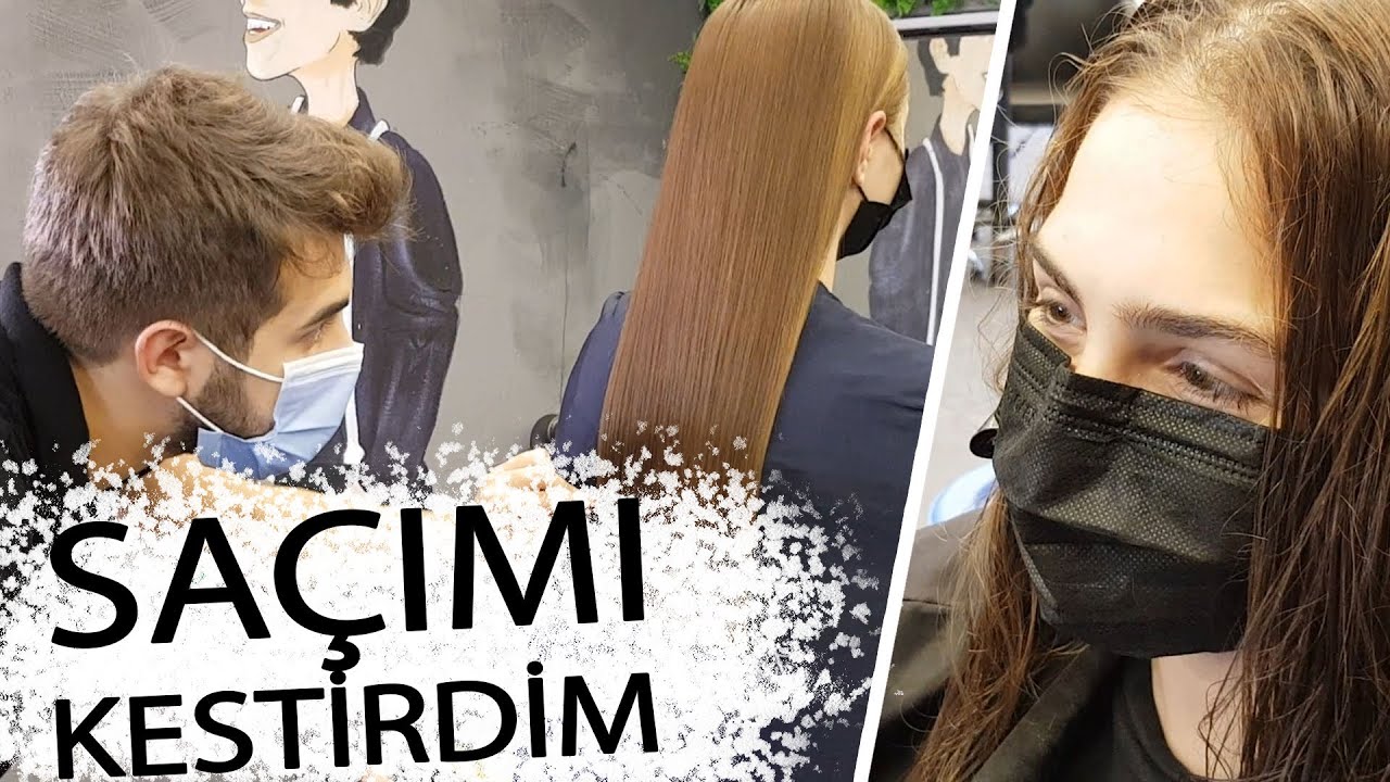 SAÇIMI KESTİRDİM ve SAÇ BAKIMI - Kuaförüm Emin Kadıoğlu ile İLK VİDEOM