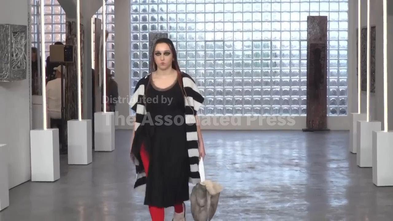 Simon Cracker presents collection during MFW