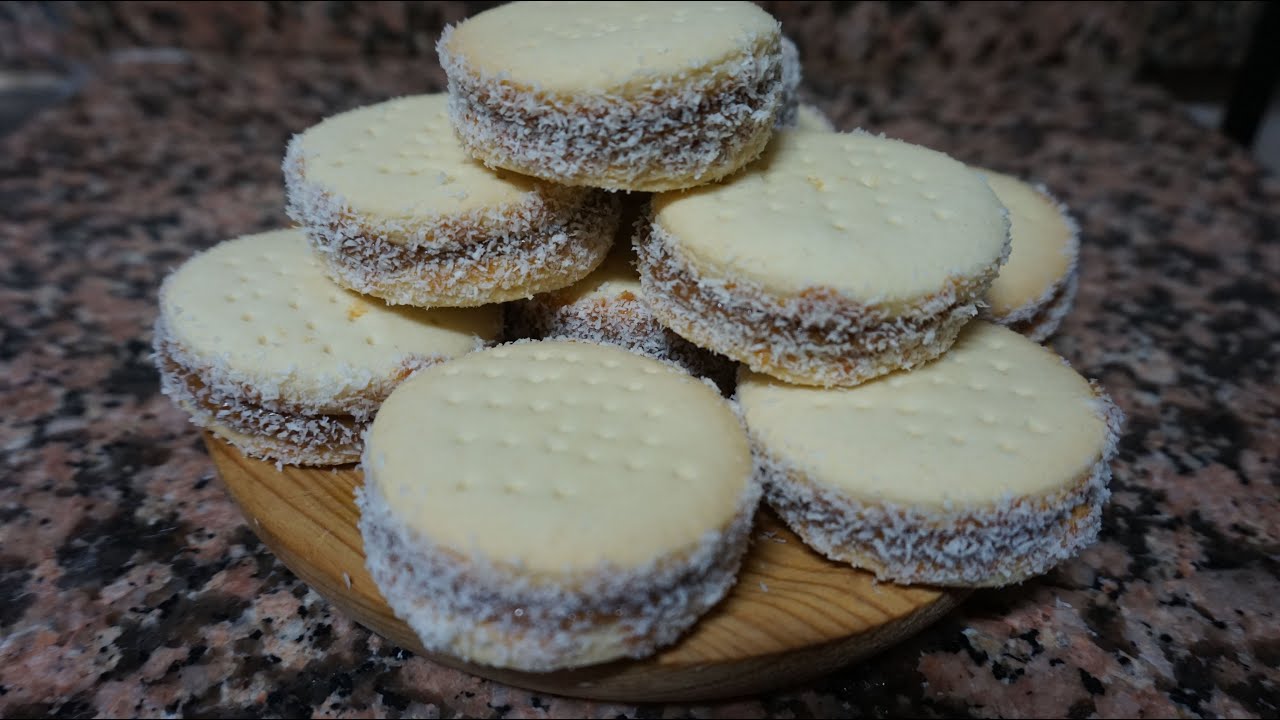 🇵🇪 COMO PREPARAR ALFAJORES DE MAICENA PERUANOS | RECETA DELICIOSA Y FACIL