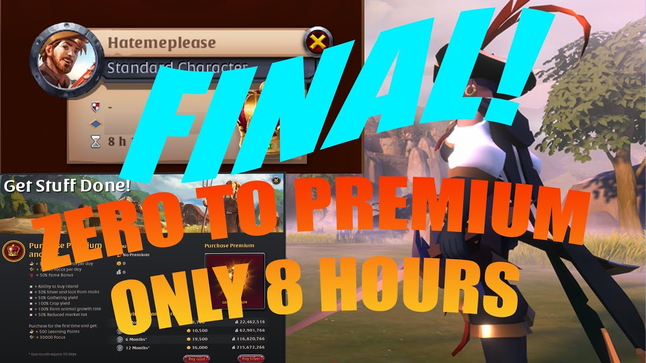 FİNAL!! SIFIR HESAPLA PREMIUM ALMAK - ALBION ONLINE EUROPE BÖLÜM 2/2 SONUÇLAR VİDEODA.