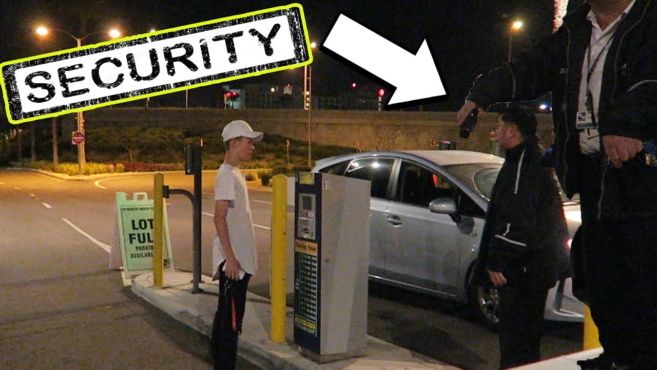 TANNER FOX VS. SECURITY !