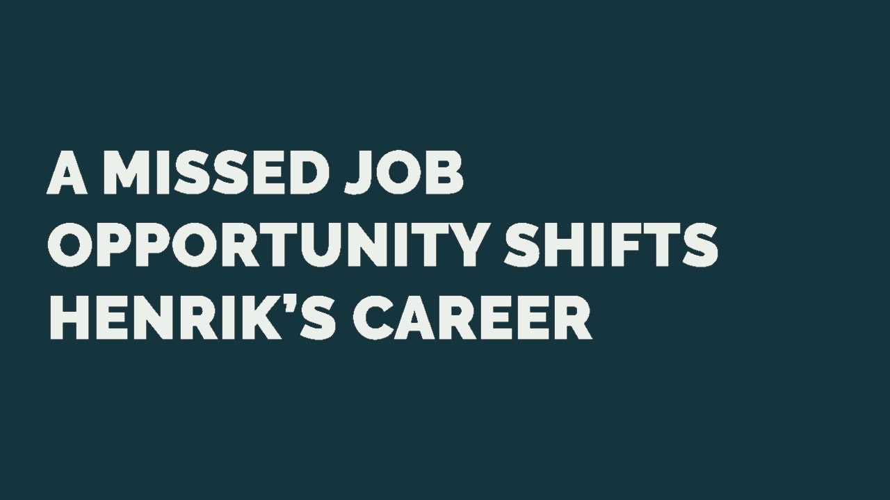 Finoa: A Missed Job Opportunity Shifts Henrik’s Career