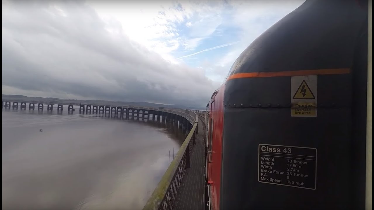 Tay Bridge behind HST 43208