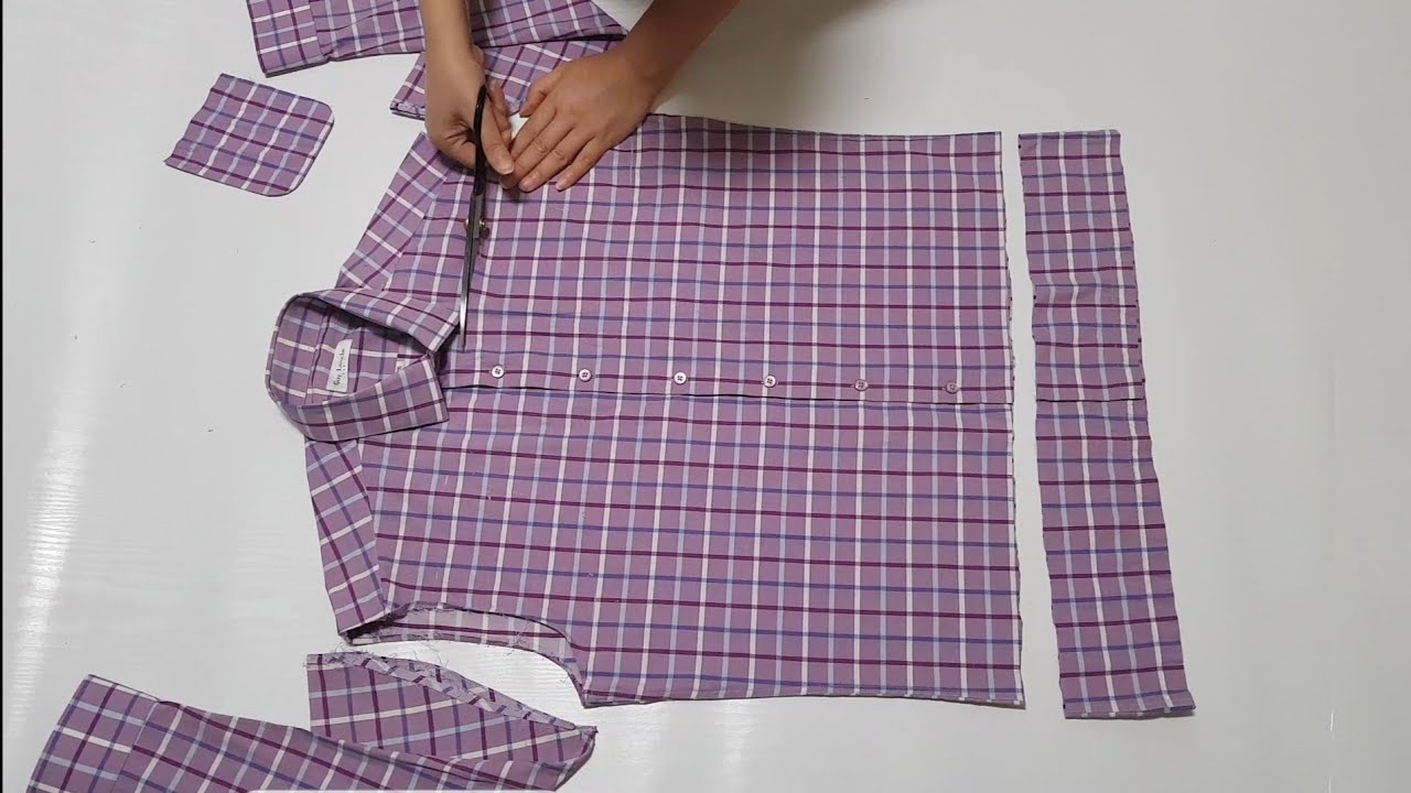 DIY/오래된 남방으로 새롭게 변신/new transformation of the old shirt/