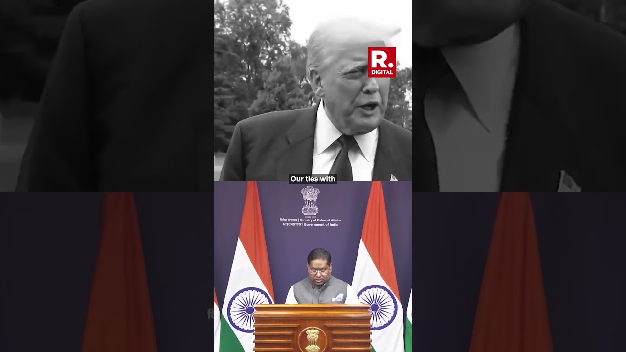 President Donald Trump Calls India's Move on Russian Oil 'A Good Step' | MEA Reaffirms Russia Ties