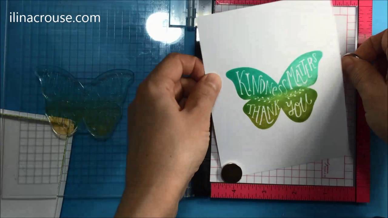 Two Tone Stamping  using the MISTI