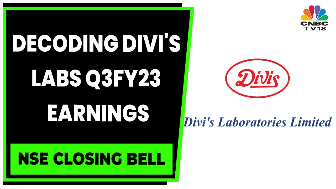 Decoding The Key Highlights Of Divi's Lab Q3FY23 Earnings | NSE Closing Bell | CNBC-TV18