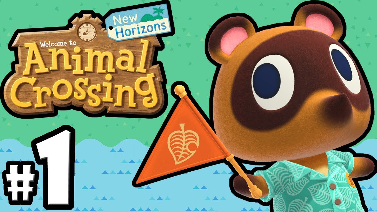 Animal Crossing New Horizons (DAY 1) Ducklebury Island - Gameplay Walkthrough Part 1 Nintendo Switch
