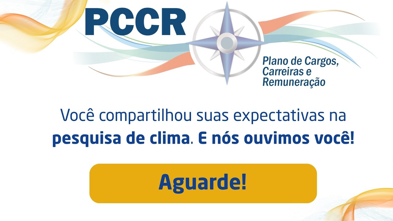 Apresentação do novo PCCR