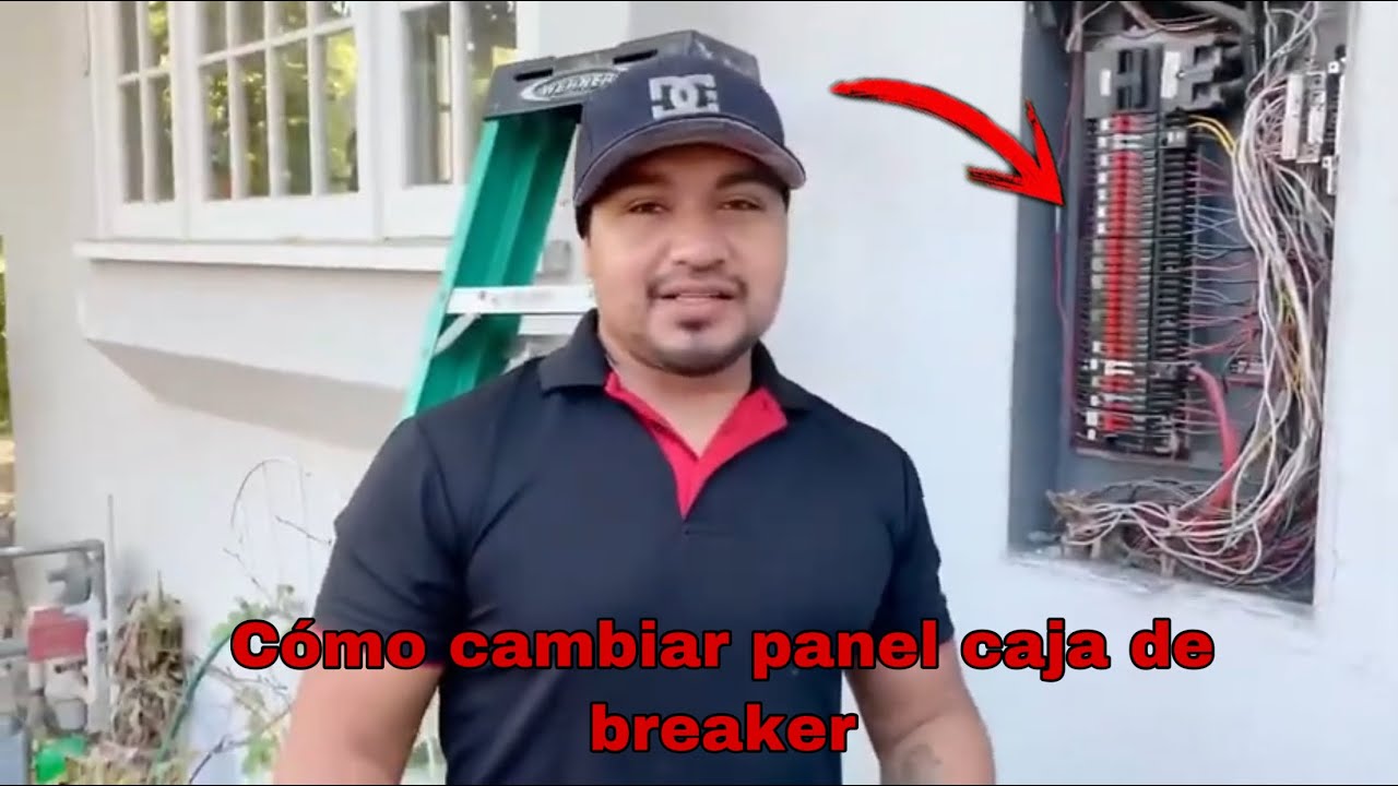 Cómo cambiar una caja de breaker de 200amp. Paso a paso