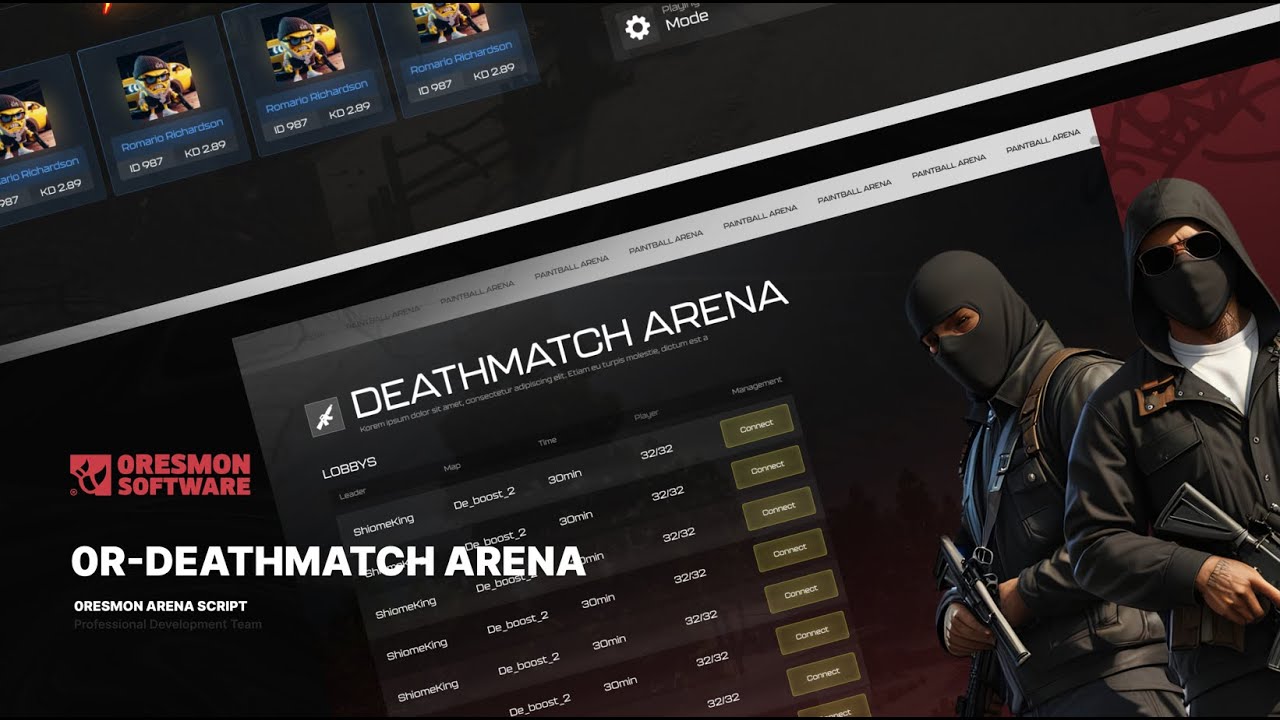 Fivem Scripts - 0R-Deathmatch Arena Script