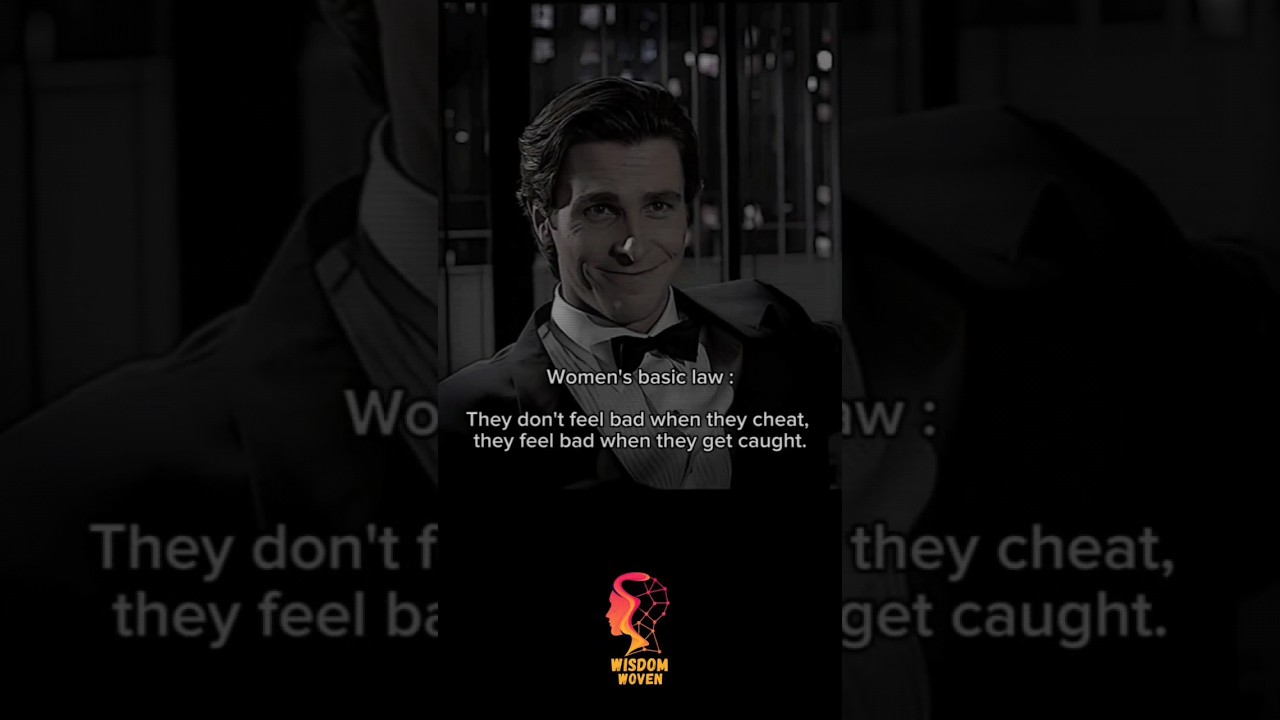 Women's basic law #Relationships #Cheating #GenderDynamics #Psychology #Women'sBehavior #Infidelity