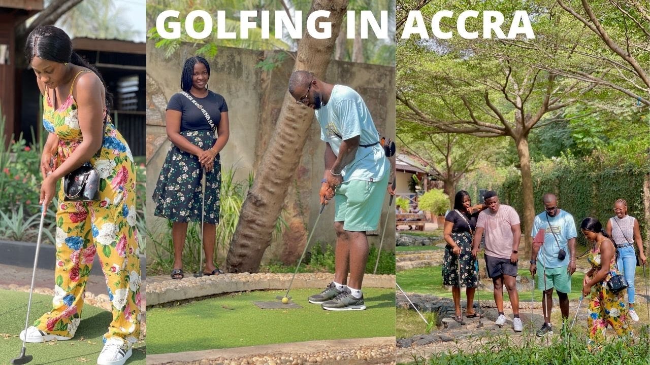 🇬🇭ACTIVITIES TO DO IN ACCRA, GHANA / GOLFING 