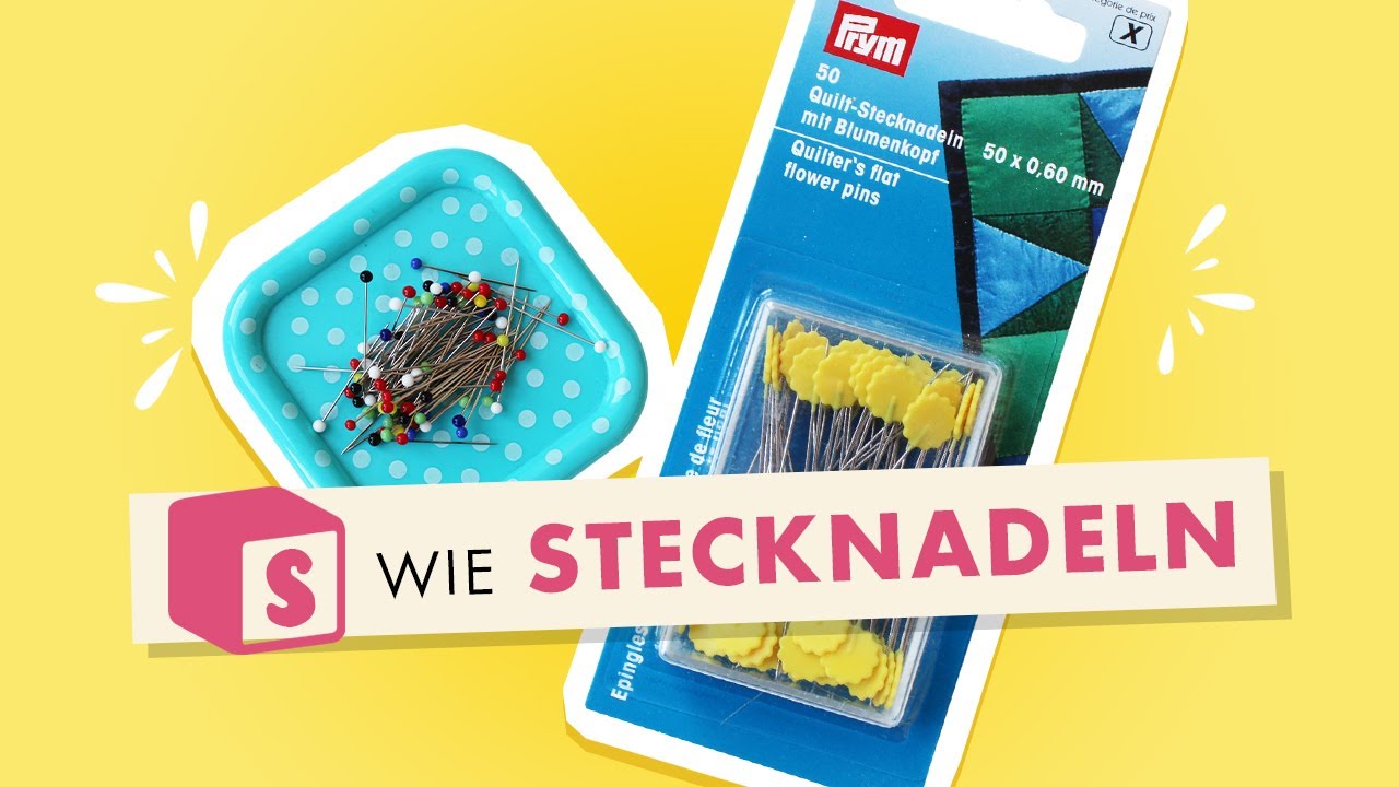 S wie Stecknadeln im Makerist Nählexikon - Powered by Prym