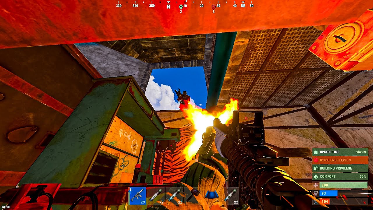 Como um SOLO VETERANO sobrevive no meio de CLANS- Rust