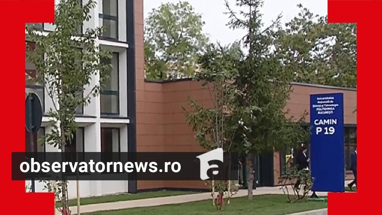 Ce condiții au studenții &icirc;n noul cămin al Politehnicii și c&acirc;t costă chiria