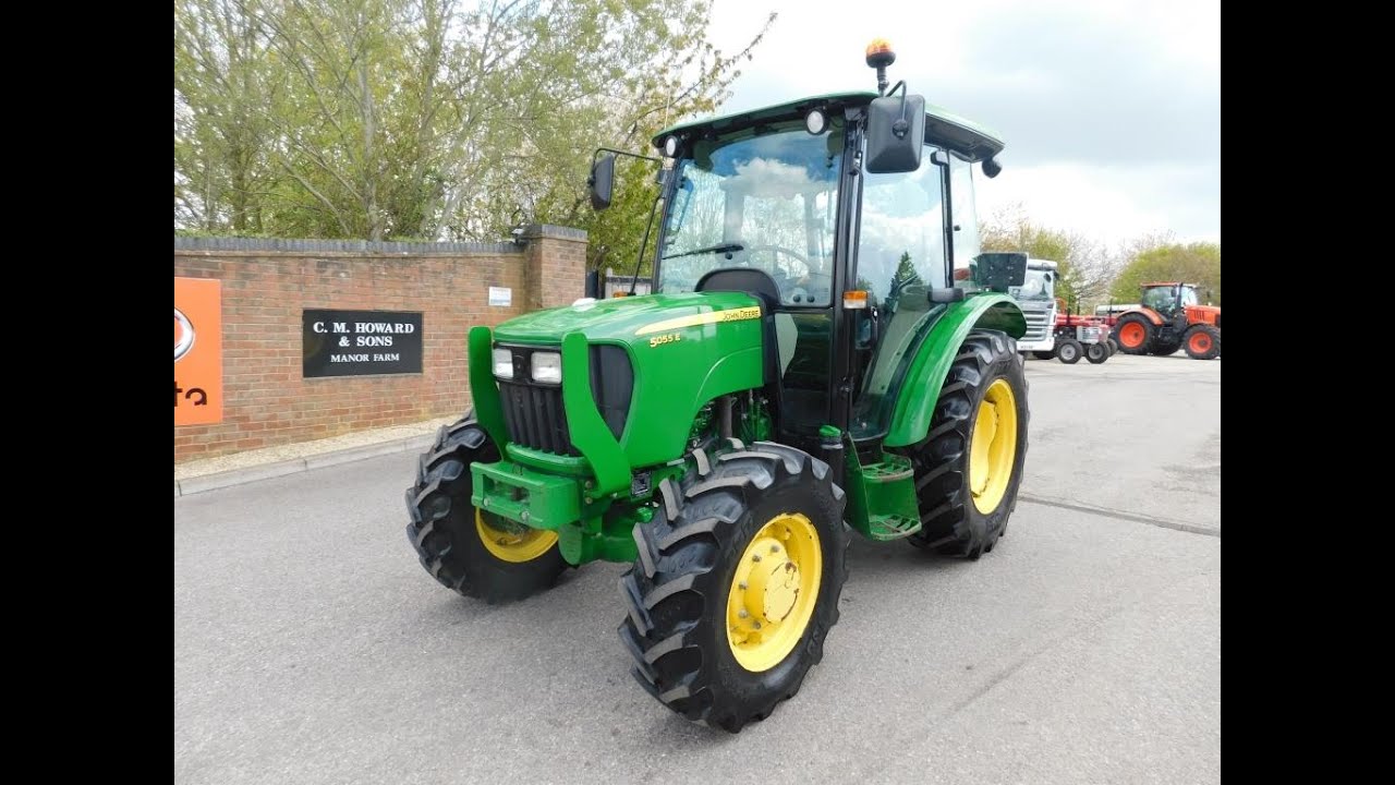 JOHN DEERE 5055E TRACTOR WALKROUND VIDEO