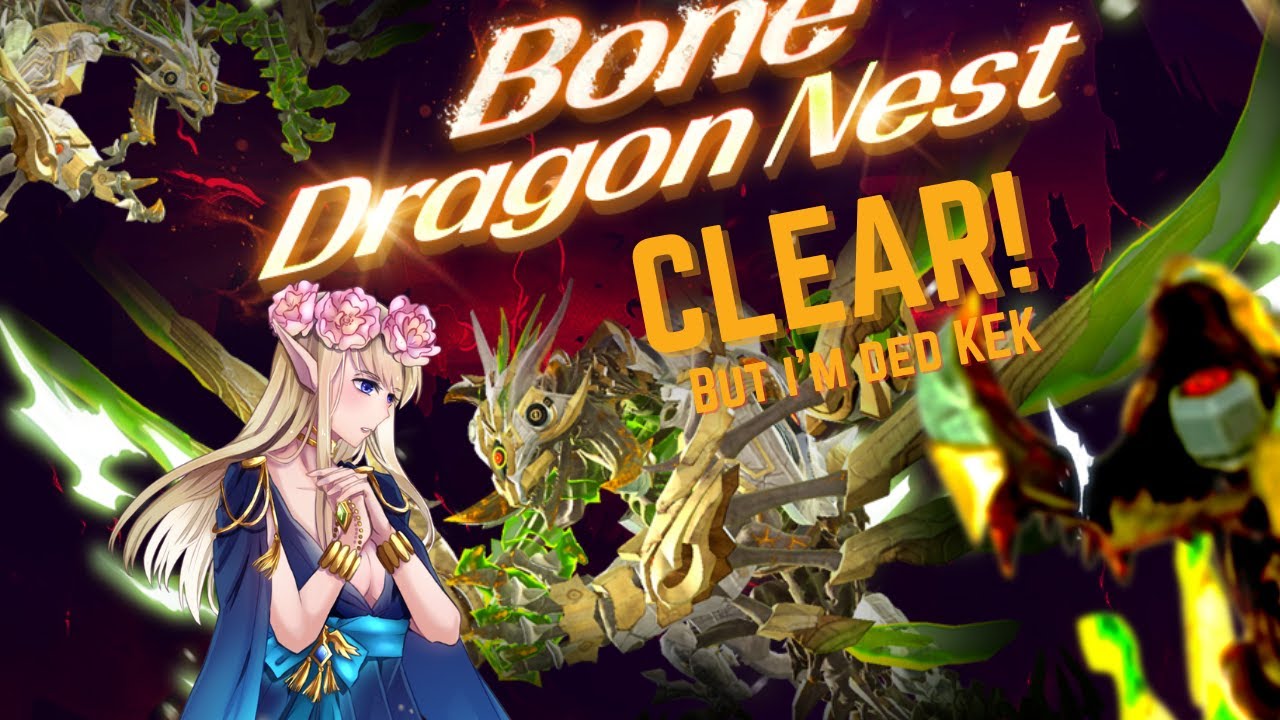 [Dragon Nest SEA] Bone Dragon Nest Normal, cleared! (but i'm ded kek)