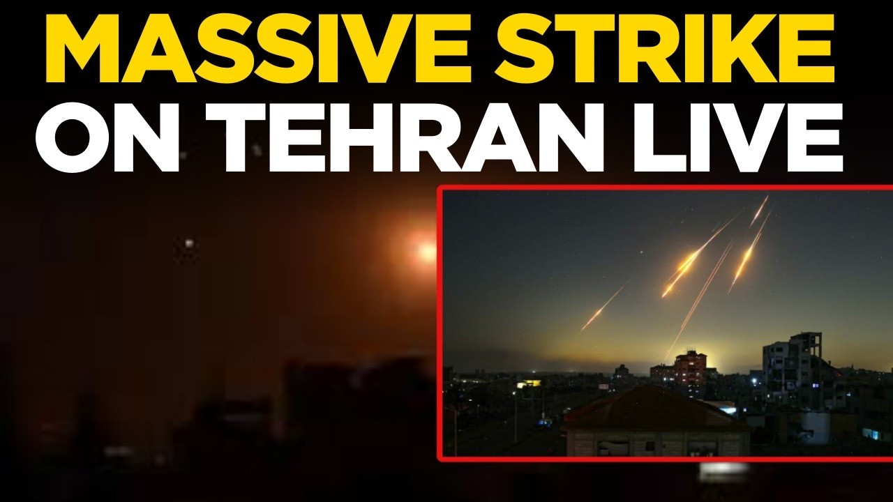 Live: Israel Launches Preemptive Strike Against Iran | Tehran Under Attack Live | Iran Israel War