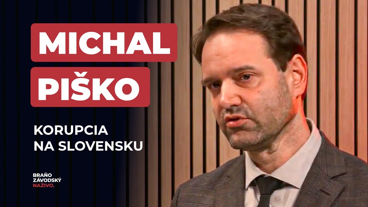 Za minulý rok bolo najmenej ľudí vyšetrovaných za korupciu za dlhé roky | Michal Piško