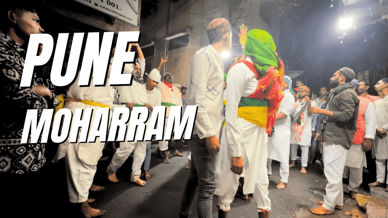 Pune Mein Moharram Ka Juloos | Ek Jazbaat Bhara Din 🖤 | Pune moharram 2025 daily vlog day 16