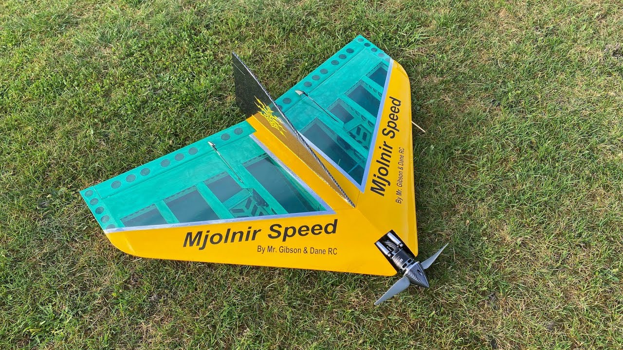 Mjolnir Speed - With T-motor AT3520 KV 850 - Speed 240 kmt