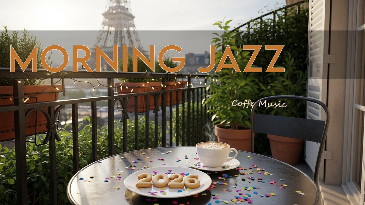 Gentle Morning Jazz – Calm Bossa Nova Café Ambience for Work & Study