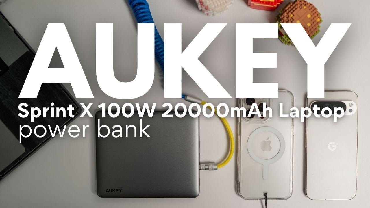 The Ultimate Portable Power Solution for Power Users: AUKEY Sprint X 100W 20000mAh Laptop Power Bank