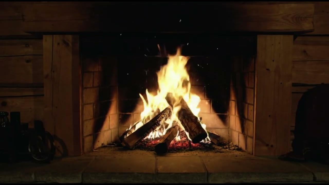 Cozy Winter Fireplace Sounds | Fire Ambience for Sleep & Focus