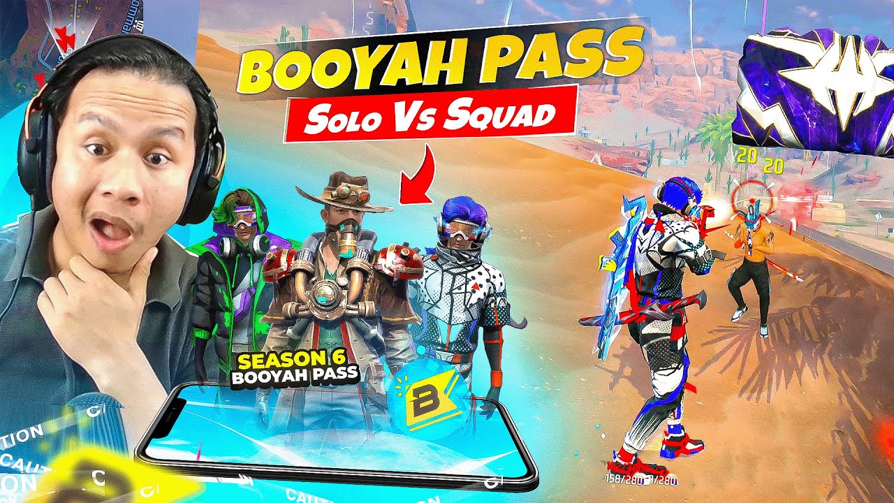 New FF Updates Made me Cheater 😝 All Headshots with S06 Booyah Pass 😎 Tonde Gamer - Free Fire Max