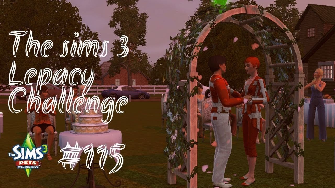 The Sims 3 Lepacy Challenge #115 || Шестое поколение || Застрявшая невеста