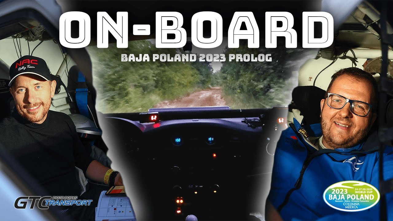 ON-BOARD PROLOG | Baja Poland 2023 | Mitsubishi Pajero T2 Piotr Borys/Michał Goleniewski