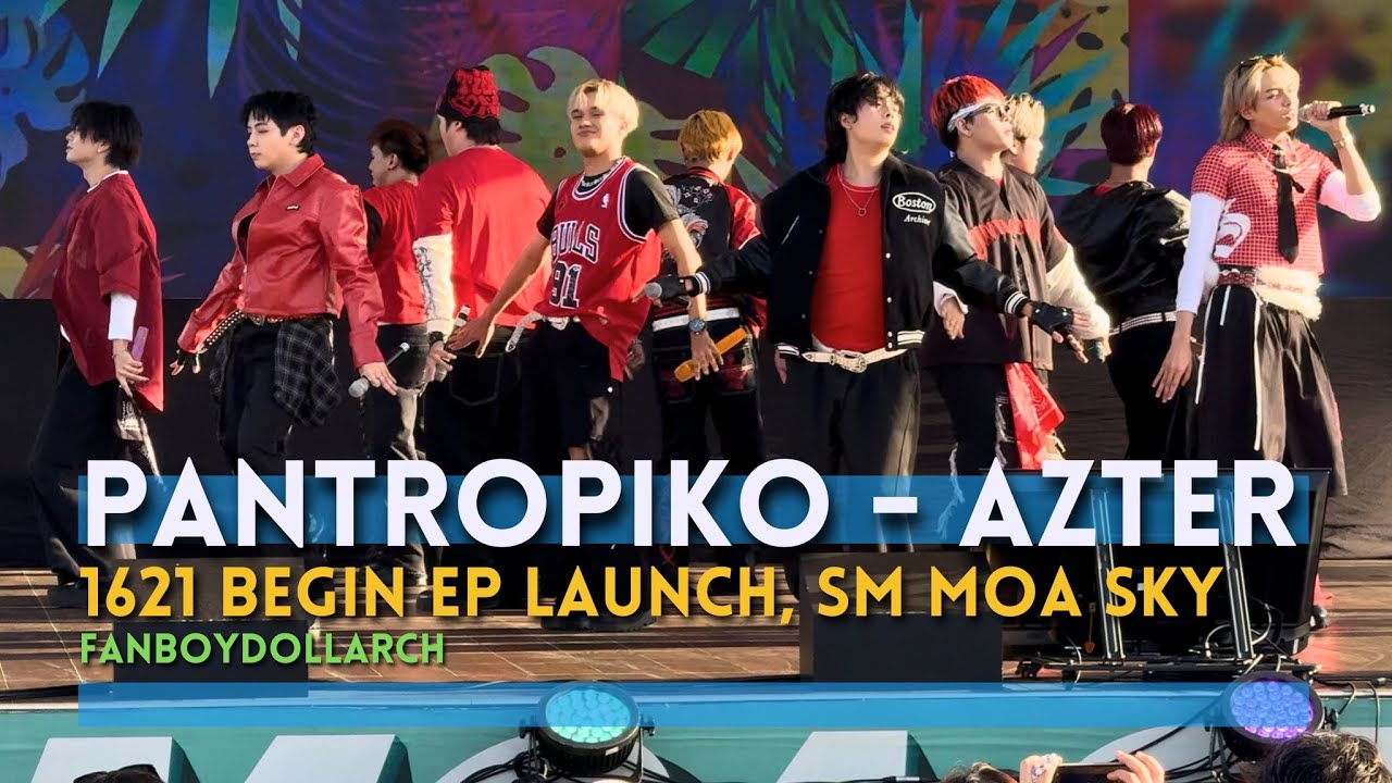 PANTROPIKO (Cover) - AZTER Fancam - 260314 1621 BEGIN EP LAUNCH, SM MOA SKY - Fan Boy Doll Arch