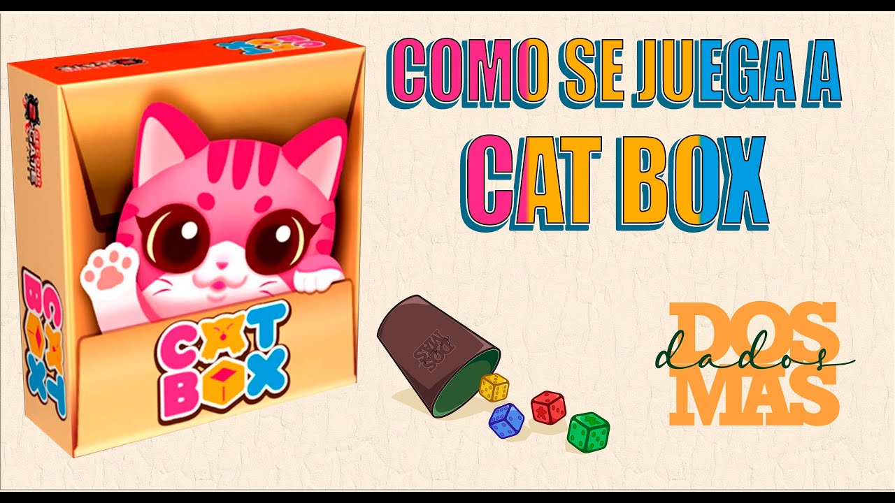 COMO JUGAR A CAT BOX - JUEGO DE MESA DE CAJAS Y GATOS