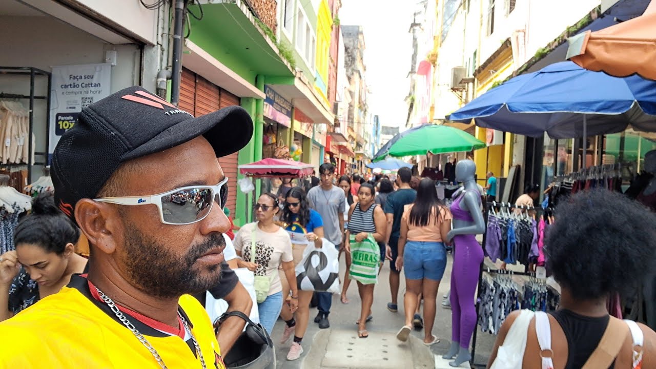 SÁBADO NO CENTRO DO RECIFE NA MAIOR CIDADE DO NORDESTE