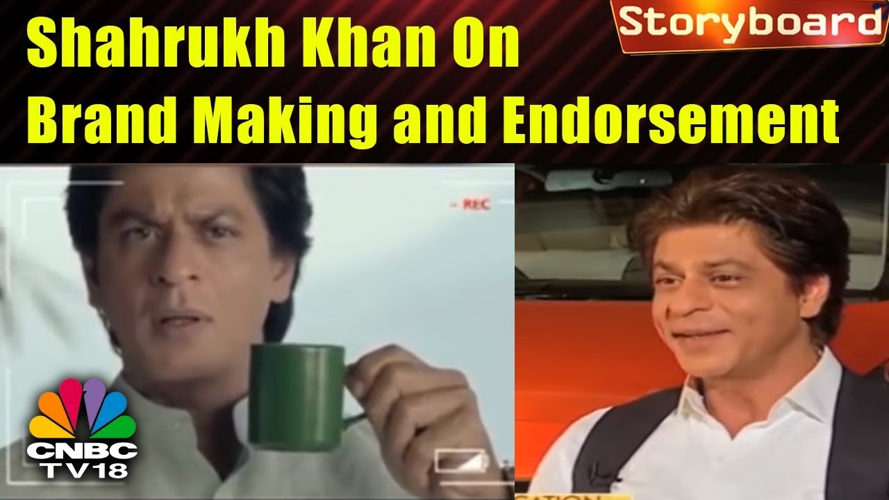 Shahrukh Khan On Brand Making and Endorsement | STORYBOARD | CNBC TV18