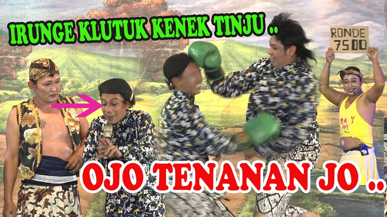 DI JAMIN NGAKAK..JO KLUTUK KENEK TINJU SAMPEK METU KECAP E...