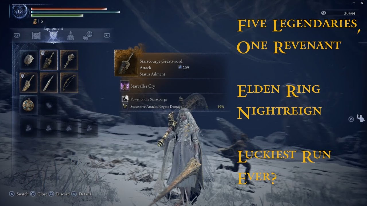 Five Legendaries, One Revenant - Luckiest Run Ever? - Elden Ring: Nightreign