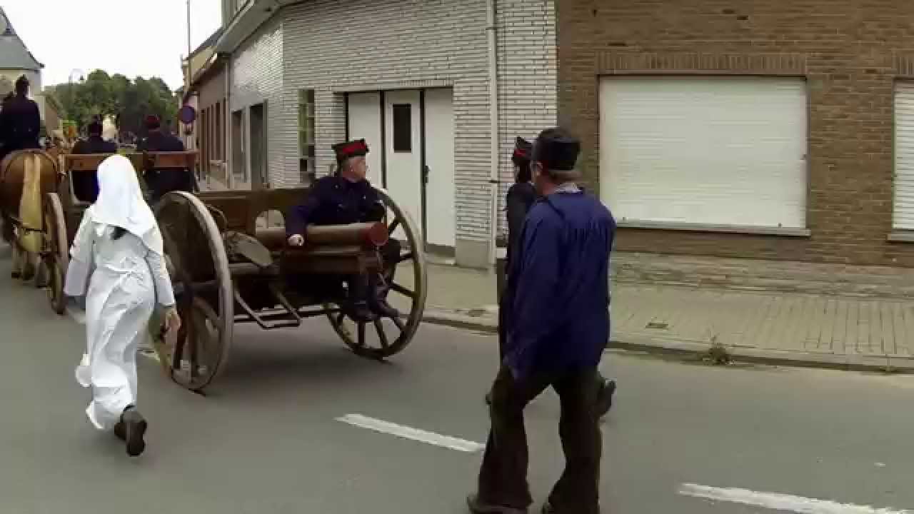 Terugtocht van het Belgisch leger augustus 1914 door Opdorp