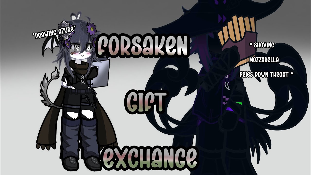 ☆Forsaken does a Christmas Gift exchange☆////  #AzureTime////Gacha Life 2///#Forsaken//My AU//