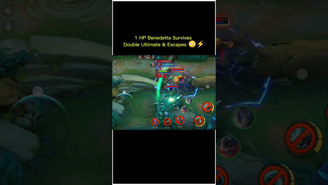 1 HP Benedetta Survives DOUBLE Ultimate & Escapes 😳⚡ | Insane Outplay!