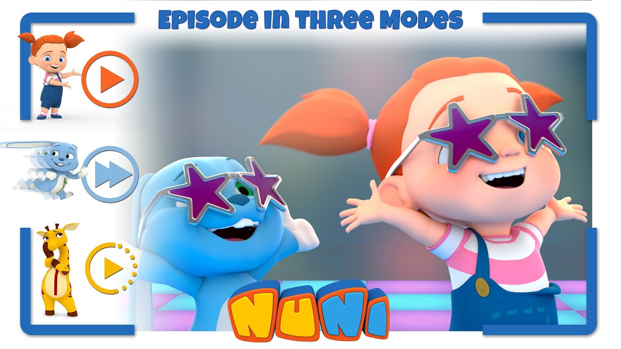 NuNi in Three Modes 🧡💛💙 Bedtime🌙⭐ Leave The Lights On 🔦💡