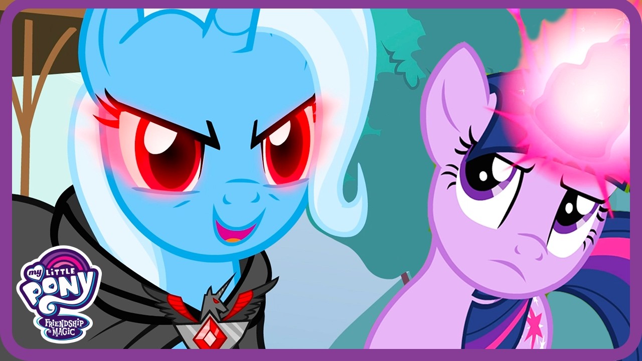 My Little Pony 🦄 Can Twilight Beat Trixie? ✨ Magic Duel | Toon Mania - Happy Toons