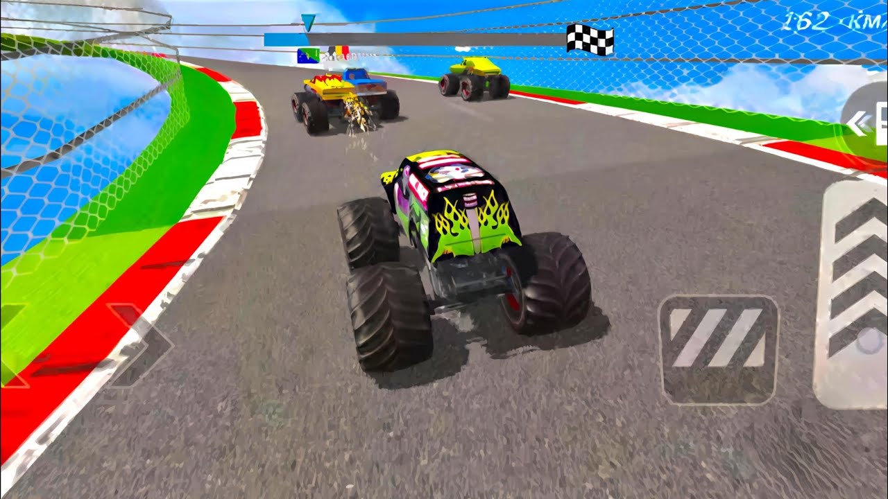 Ultimate Monster Truck RaceFinish Line Battle 🚨🔥 #EpicTruckRacing