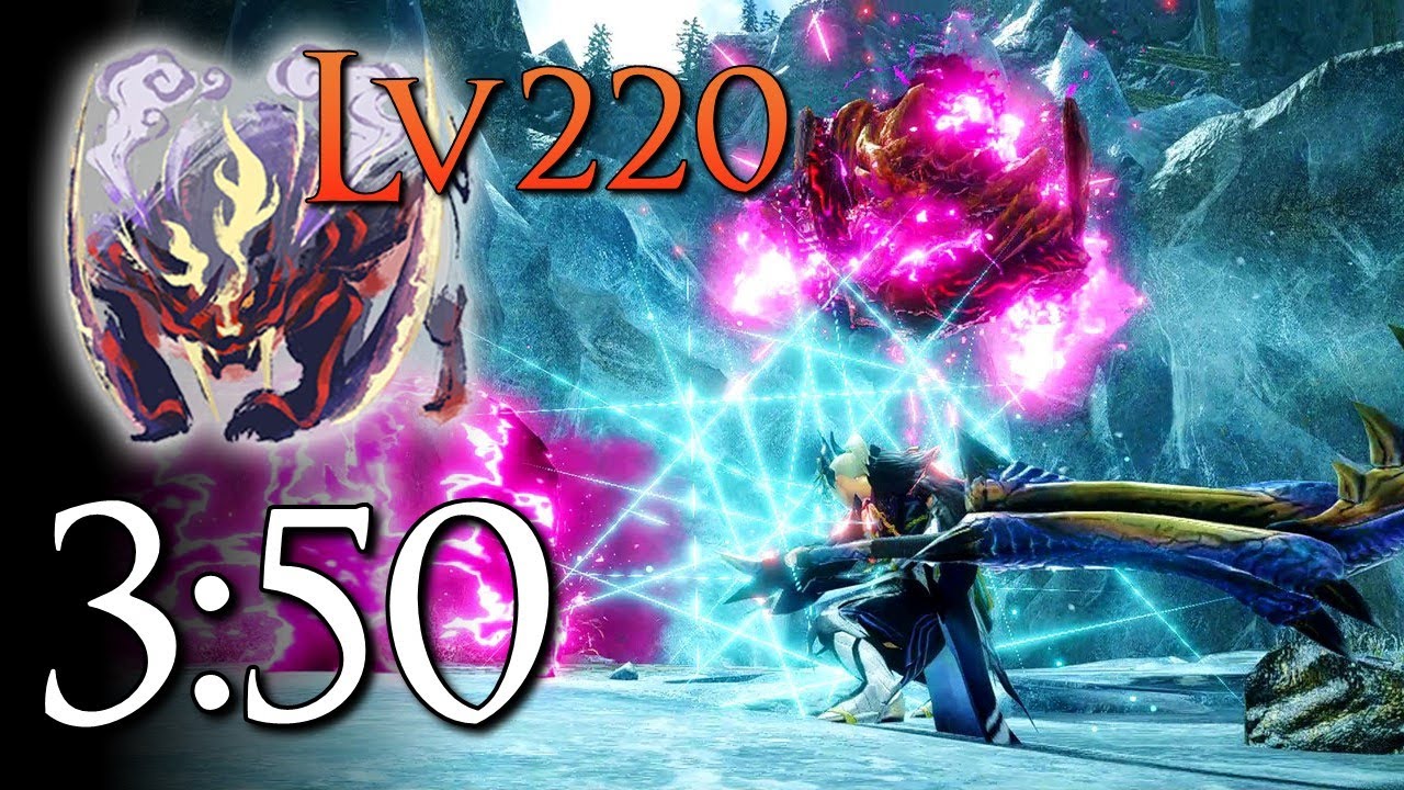 [MHR:SB]  Lv220 괴이화 마가이마가도 특수개체 태도 3:50｜Afflicted Scorned Magnamalo Longsword