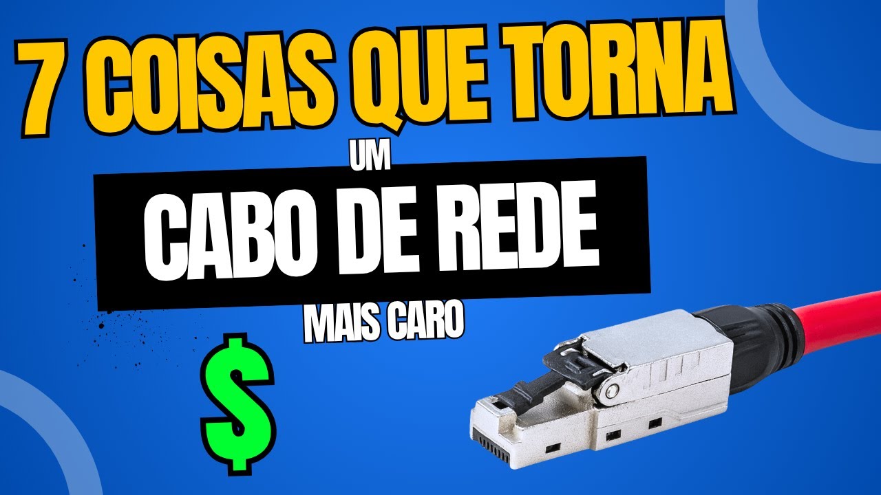 Qual &eacute; o melhor Cabo de Rede | Qual Cabo de Rede Comprar? CABO DE REDE BOM!