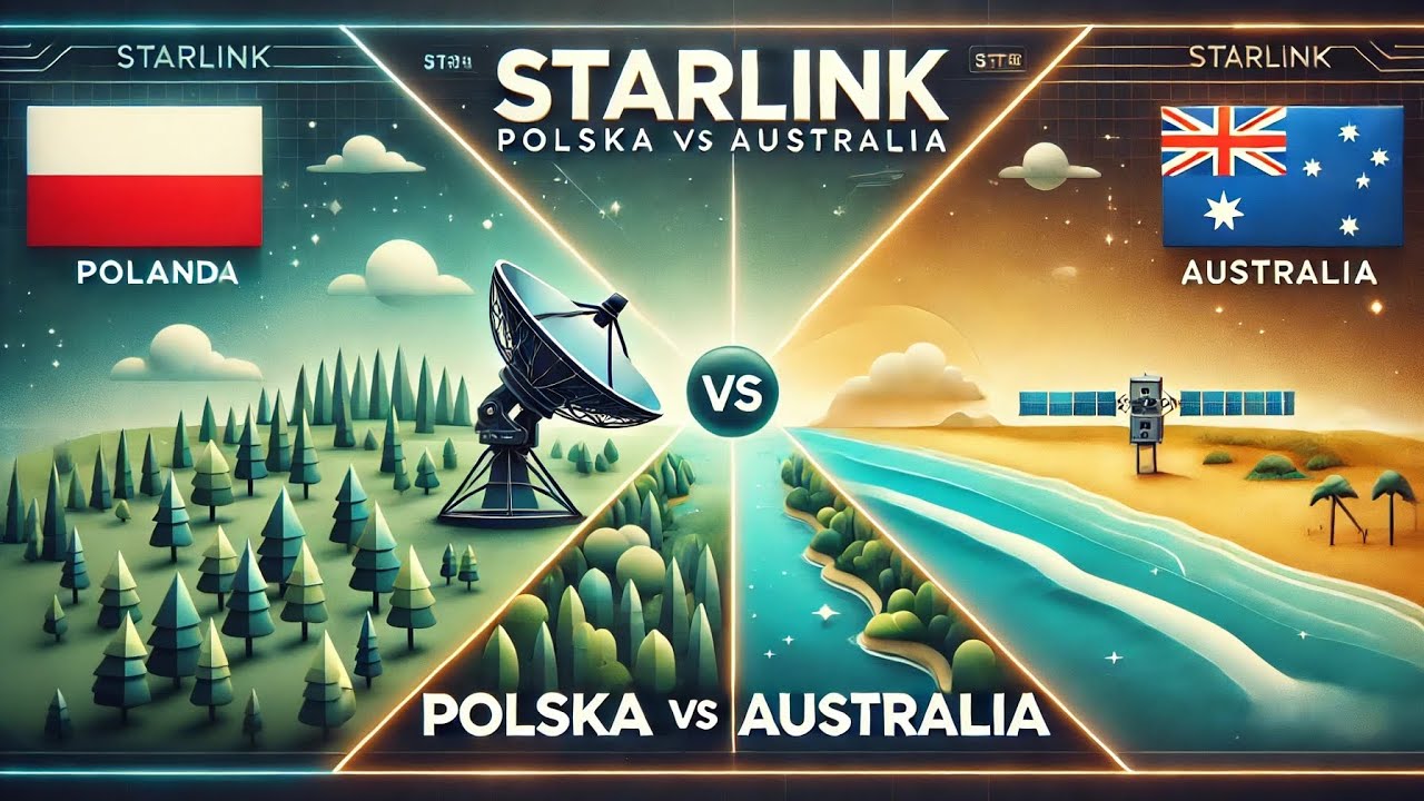 Starlink w Polsce i Australii – Testy, Szybkość, Opóźnienia, Warto?