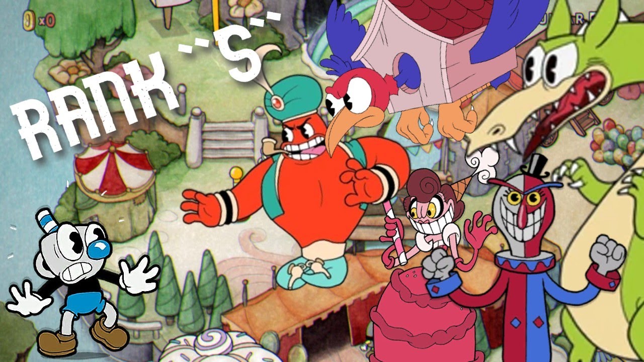 Cuphead: Isla Tintero 2 (Modo Experto) Rank S (Mugman)