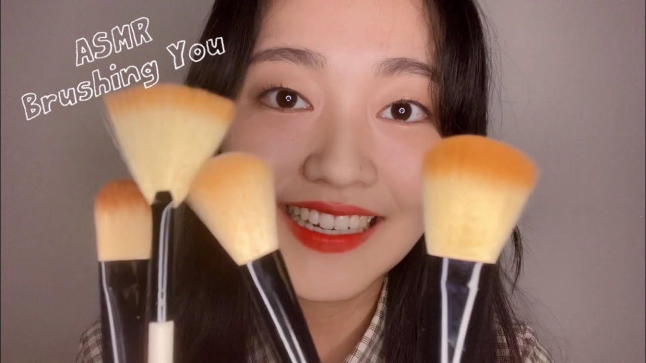 [ASMR] 브러쉬로 얼굴을 쓰담쓰담 코자요~😴 (카메라 브러싱&터칭)/ Personal Attention For You To Sleep (Brushing Your Face💕)